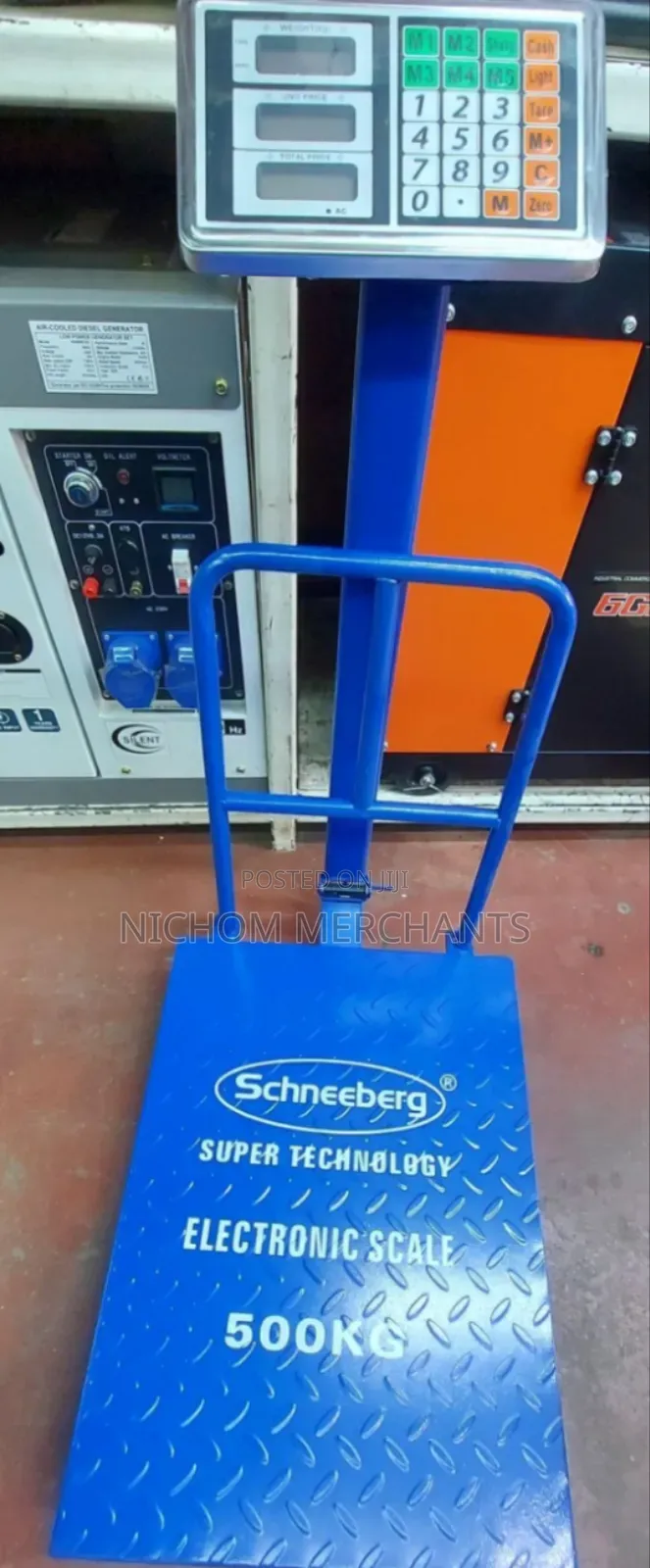 Schneeberg 500kg Digital Platform Scale/500kg Digital Weighing Scale