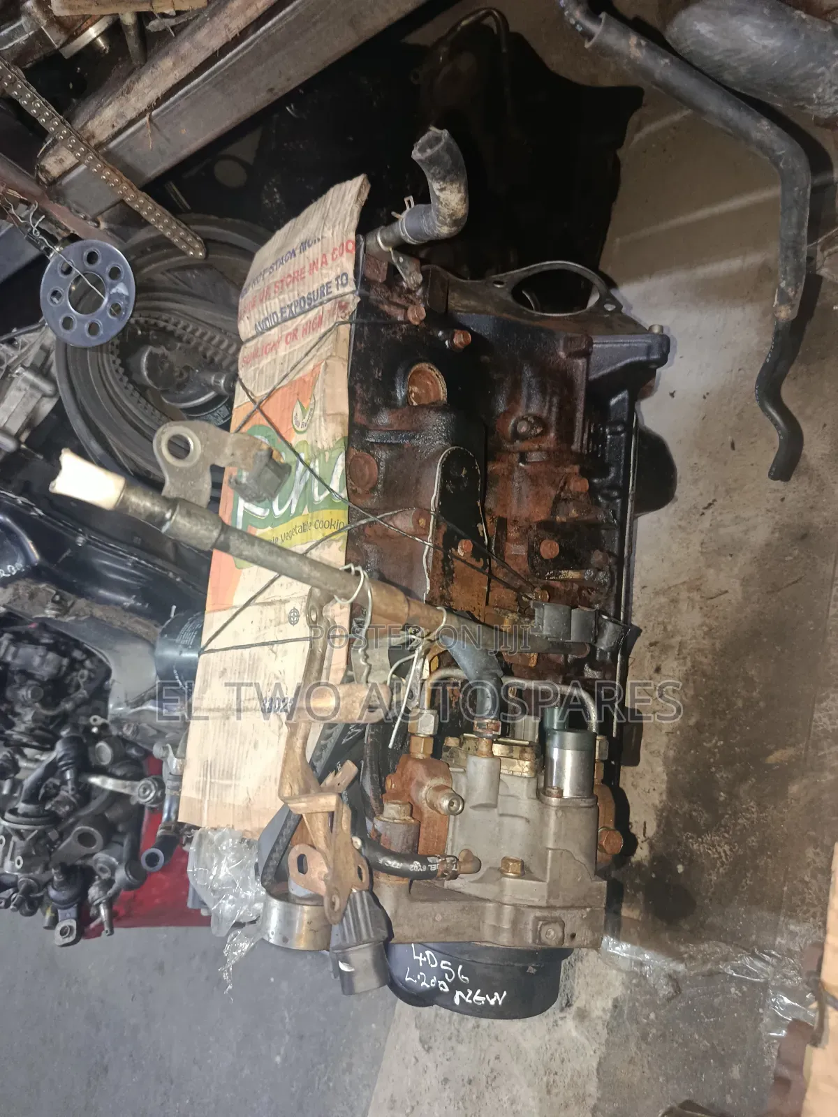 Mitsubishi L200 Halfblock Engine