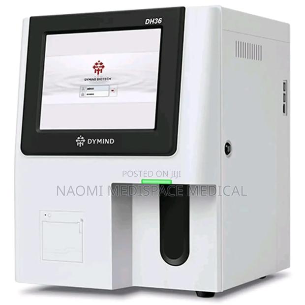 3 Part Dymind Dh36 Haematology Analyzer - main view