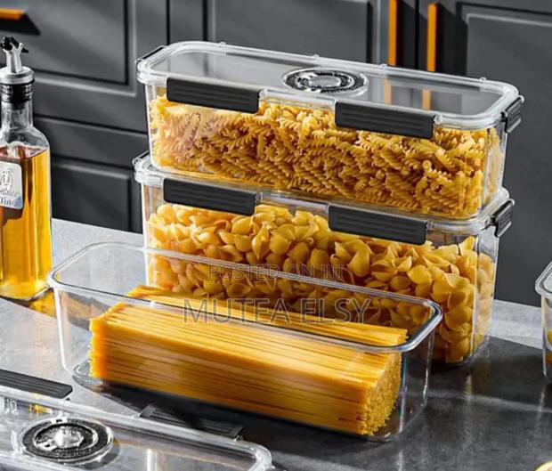 Clear Bpa Free Acrylic Airtight Storage Containers - thumbnail 2