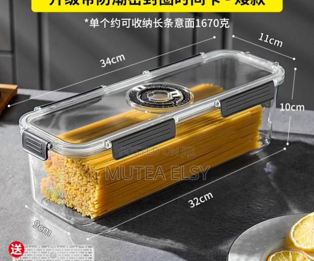 Clear Bpa Free Acrylic Airtight Storage Containers - thumbnail 3