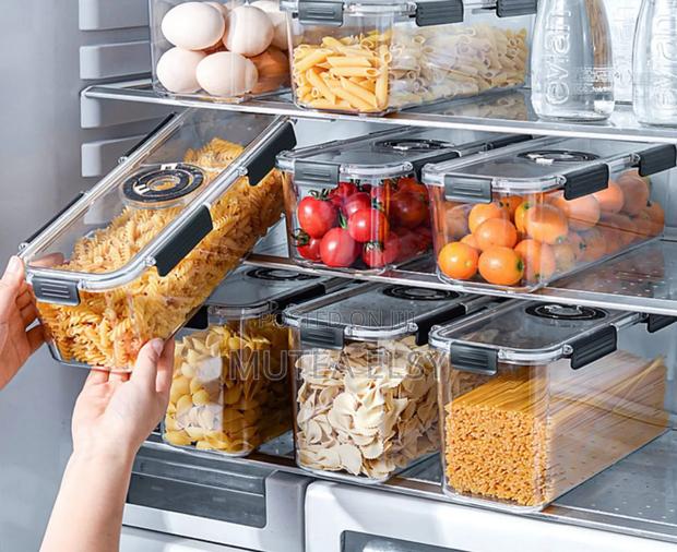 Clear Bpa Free Acrylic Airtight Storage Containers - thumbnail 4