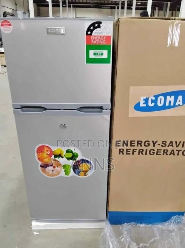 Ecomax 118 Litres 2 Door Refrigerator (Silver Body) E118*