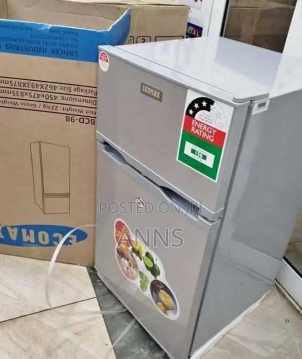Ecomax 98 Litres 2 Door Refrigerator (Silver Body) Ef98*