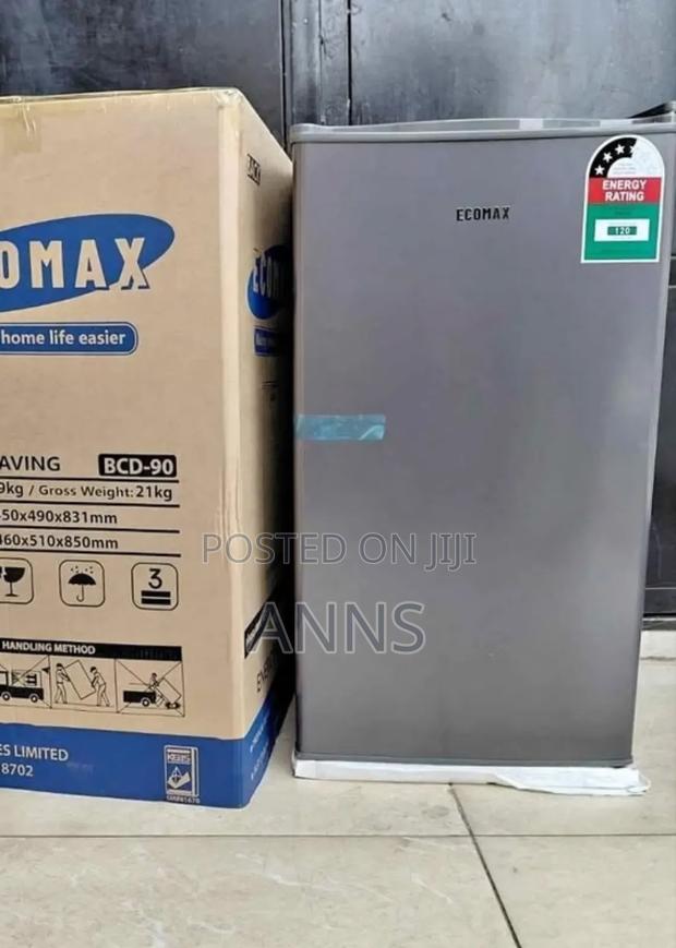 Ecomax 90 LTRS Single Door Refrigerator (Silver Body) Efr90*