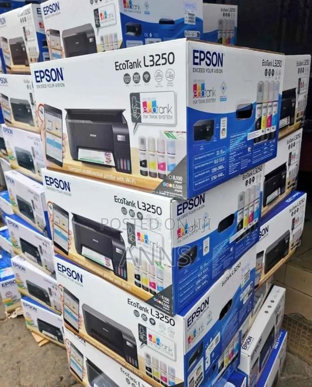 New Epson Ecotank L3250 Multifunctional Printer With Wifi Option Ep*