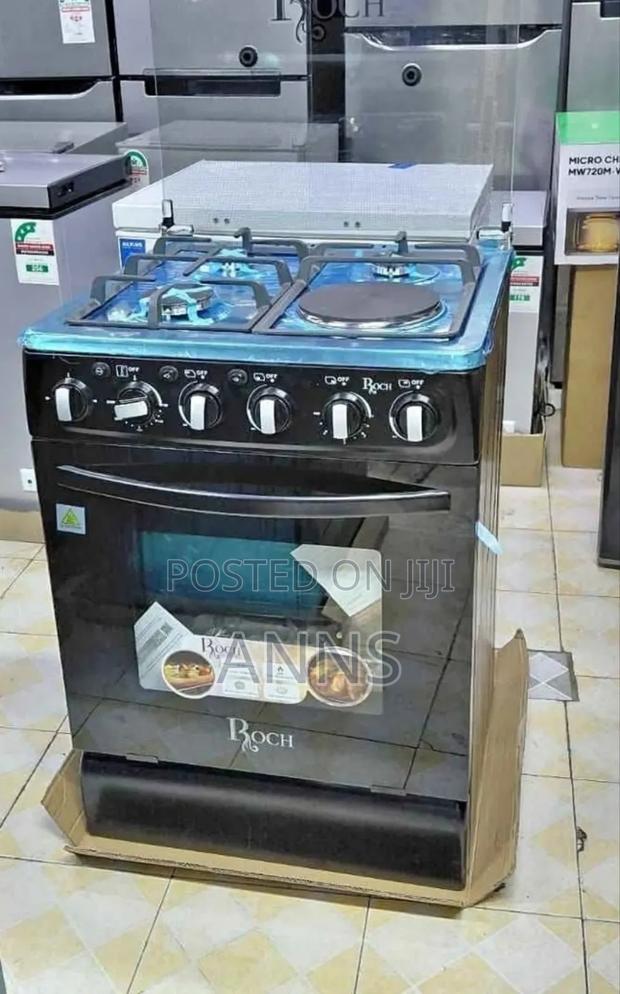 Roch 3gas+1e 60 by 60 Free Standing Gas Cooker R60tr