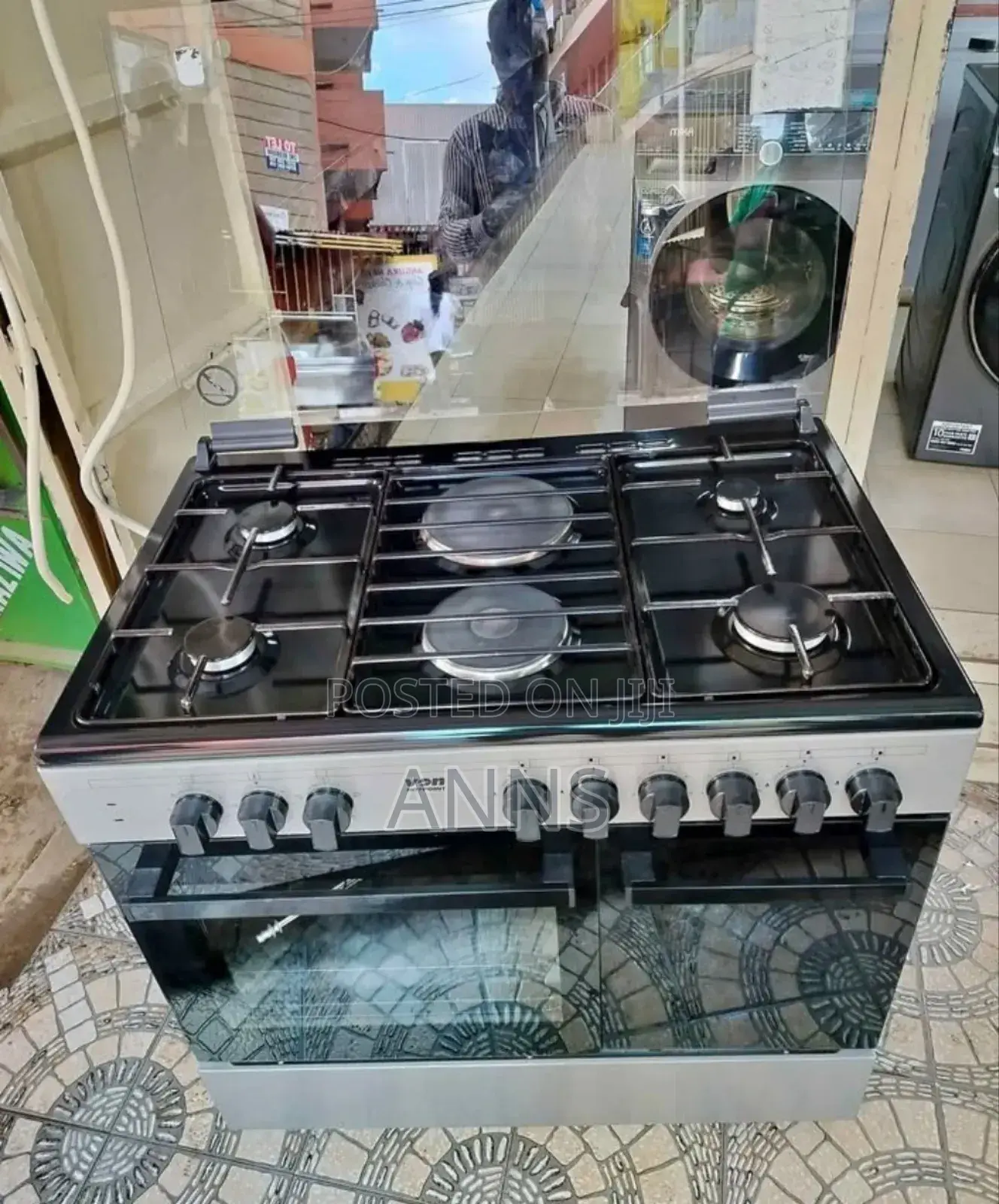 Von 60 by 90cm 4gas+2 Electric Free Standing Gas Cooker V90*E