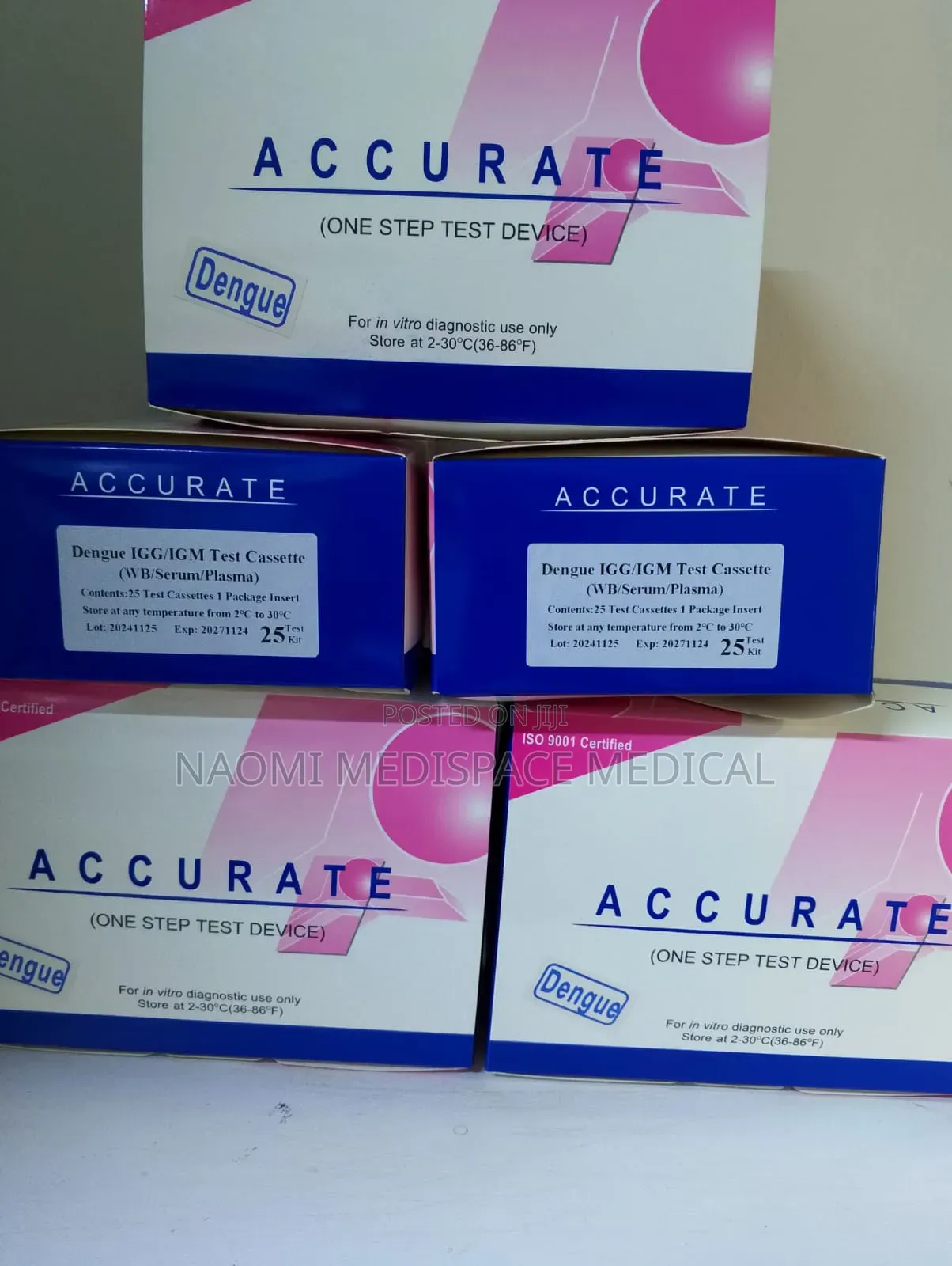 Accurate Dengue Rapid Test Kit