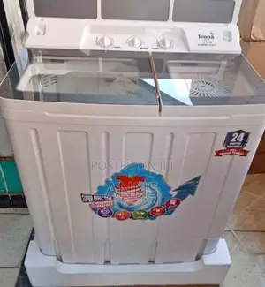 Icona 12.5kgs Twin Tub Top Loading Washing Machine I12.5tlwm