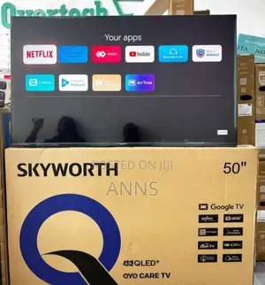 Skyworth 50" Google Tv /Qled / Prime Video/ Google Cast