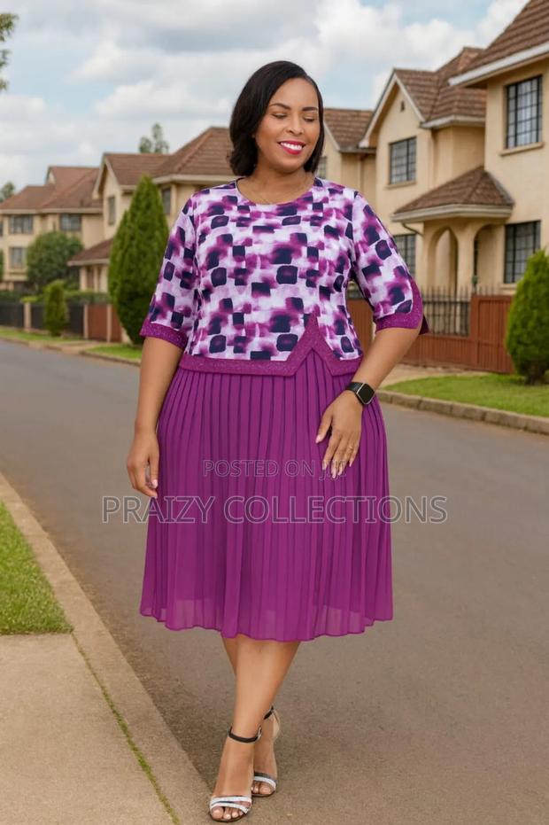 Chiffon Pleated Dresses - thumbnail 2