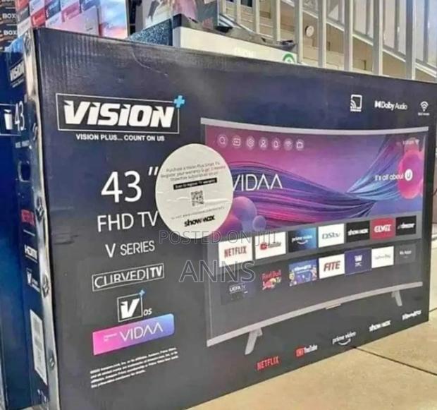Vision Plus 43" Inches Frameless Smart Android Tv/ HDR Tv /Bt - thumbnail 2