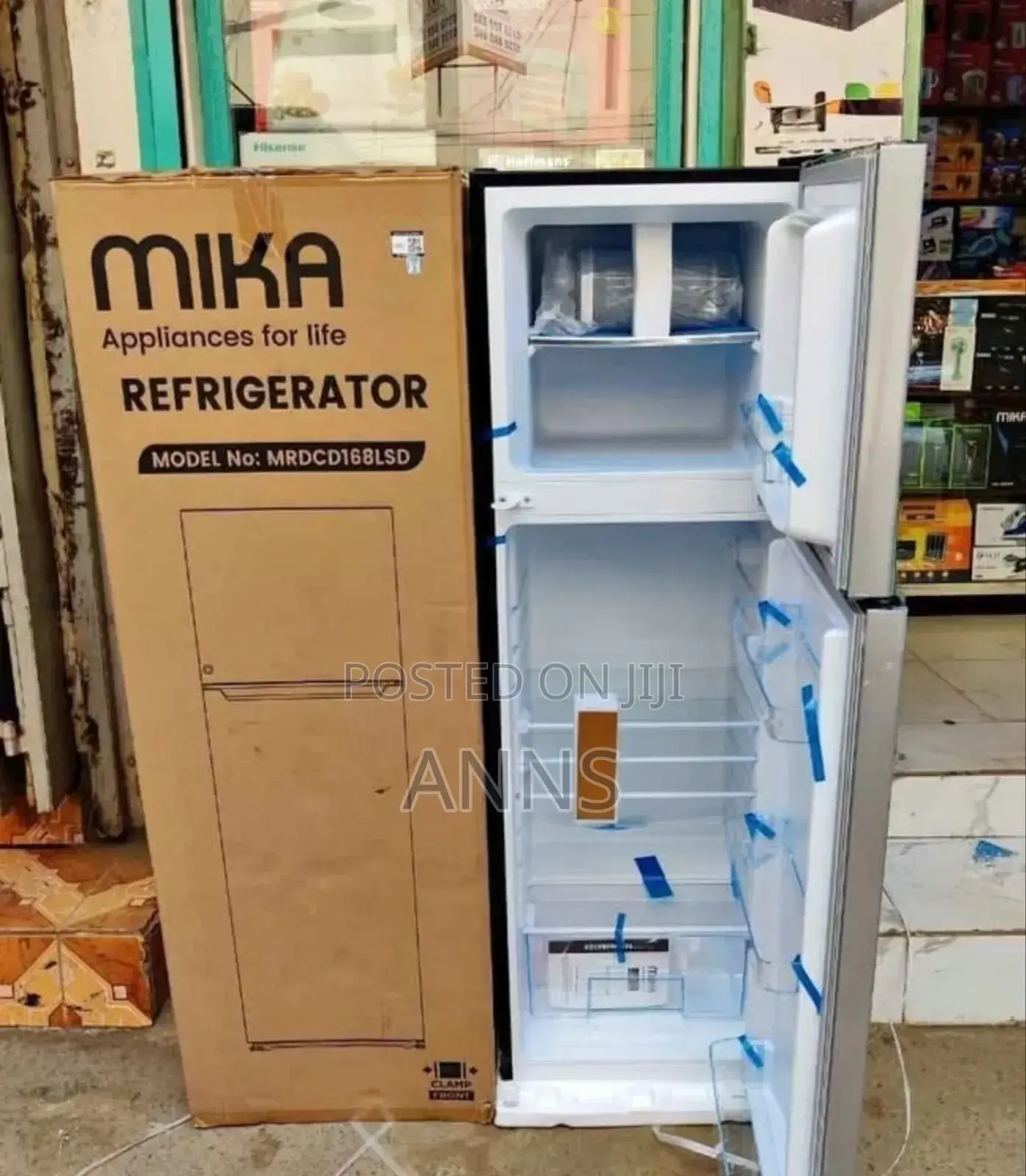 Mika 168 Litres Double Door Refrigerator M168l/Fr