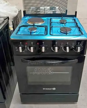 Volsmart 3g+1electric Free Standing Gas Cooker With Electric Oven*