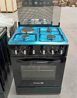 Volsmart 3gas +1electric Free Standing Gas Cooker + Electric Oven*
