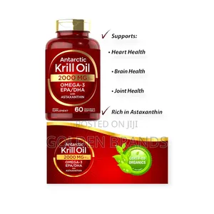 Carlyle Krill Oil Pure Omega-3 Power for Max Heart Joint 60 PCS