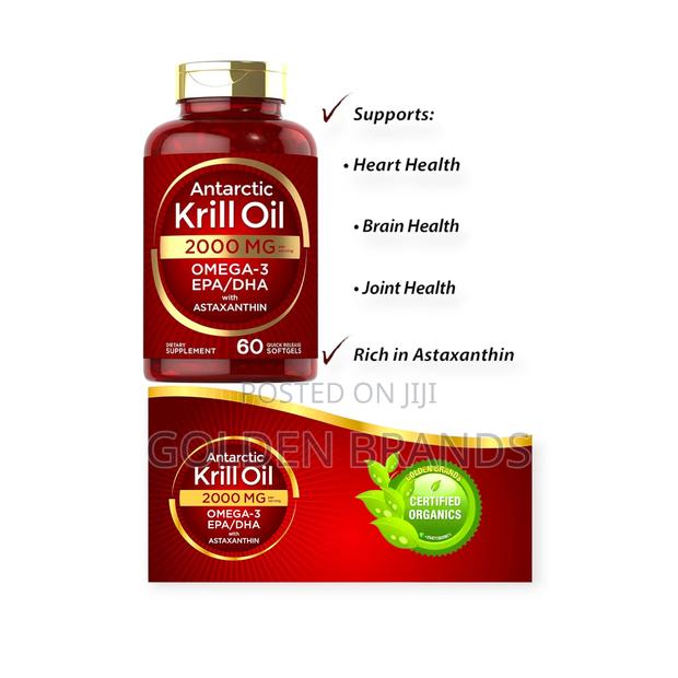 Carlyle Krill Oil Pure Omega-3 Power for Max Heart Joint 60 PCS