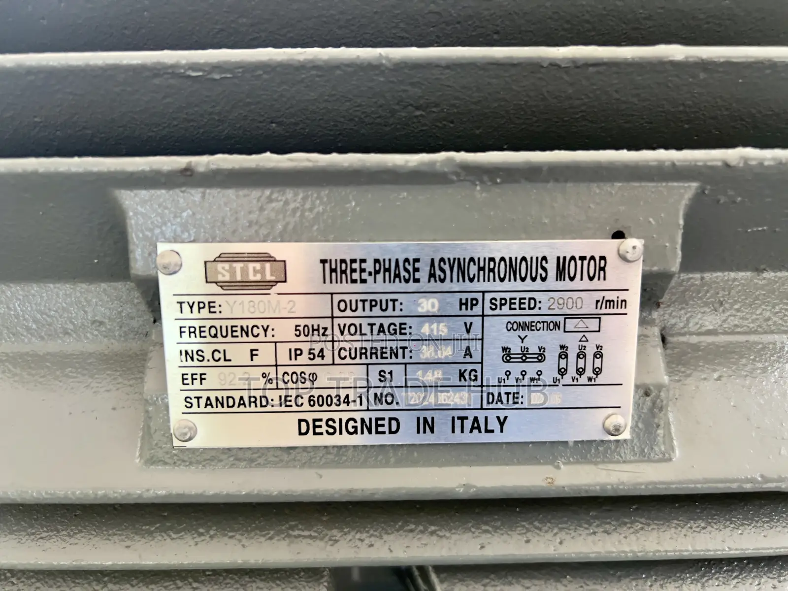 Stcl Italy Three Phase Electric Motor 30hp 2900rpm(High-speed)