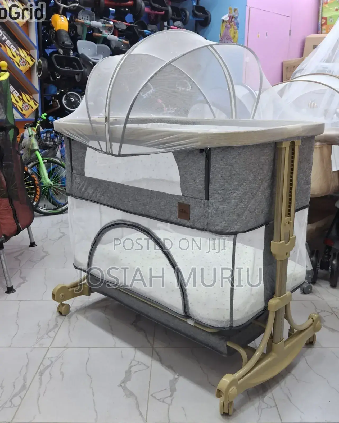 Baby Bassinet With Mosquito Net