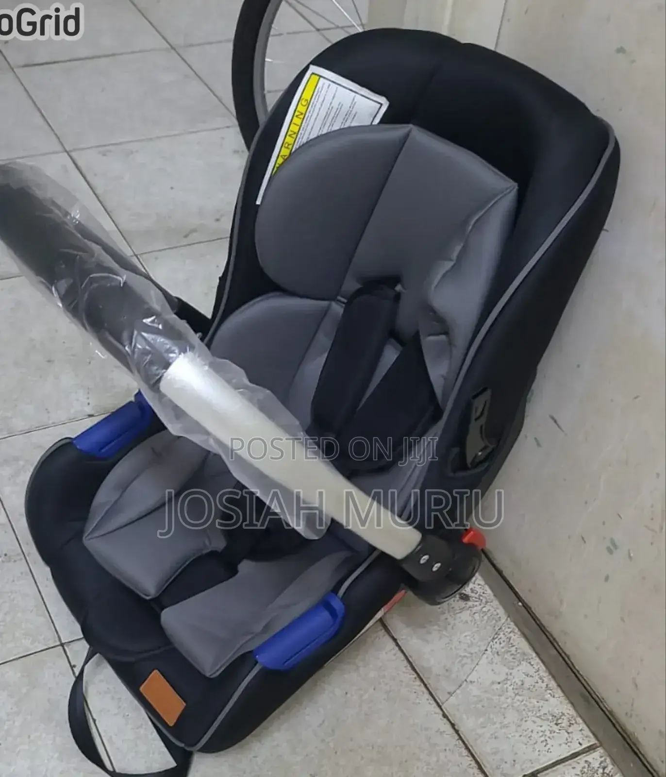 Baby Car Seat Carrier With Safety Harness