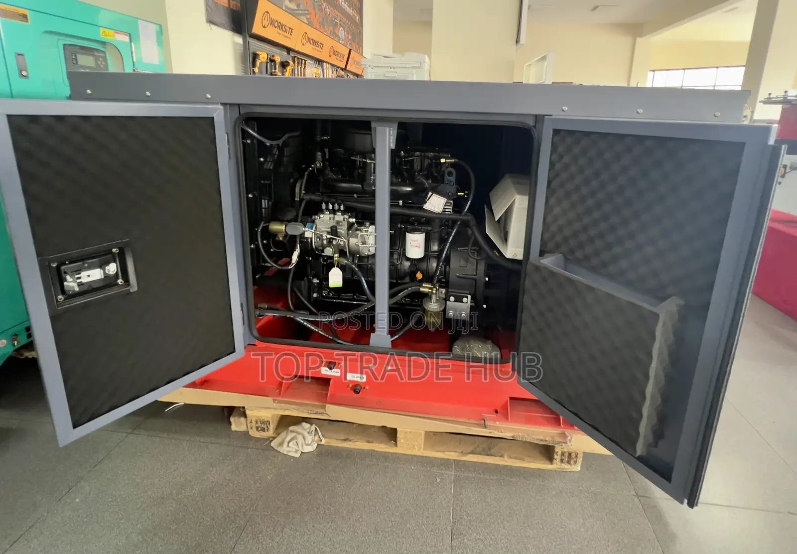 Hisaki Japan Watercooled Silent Diesel Generator 24kw/30kva Dual Phase