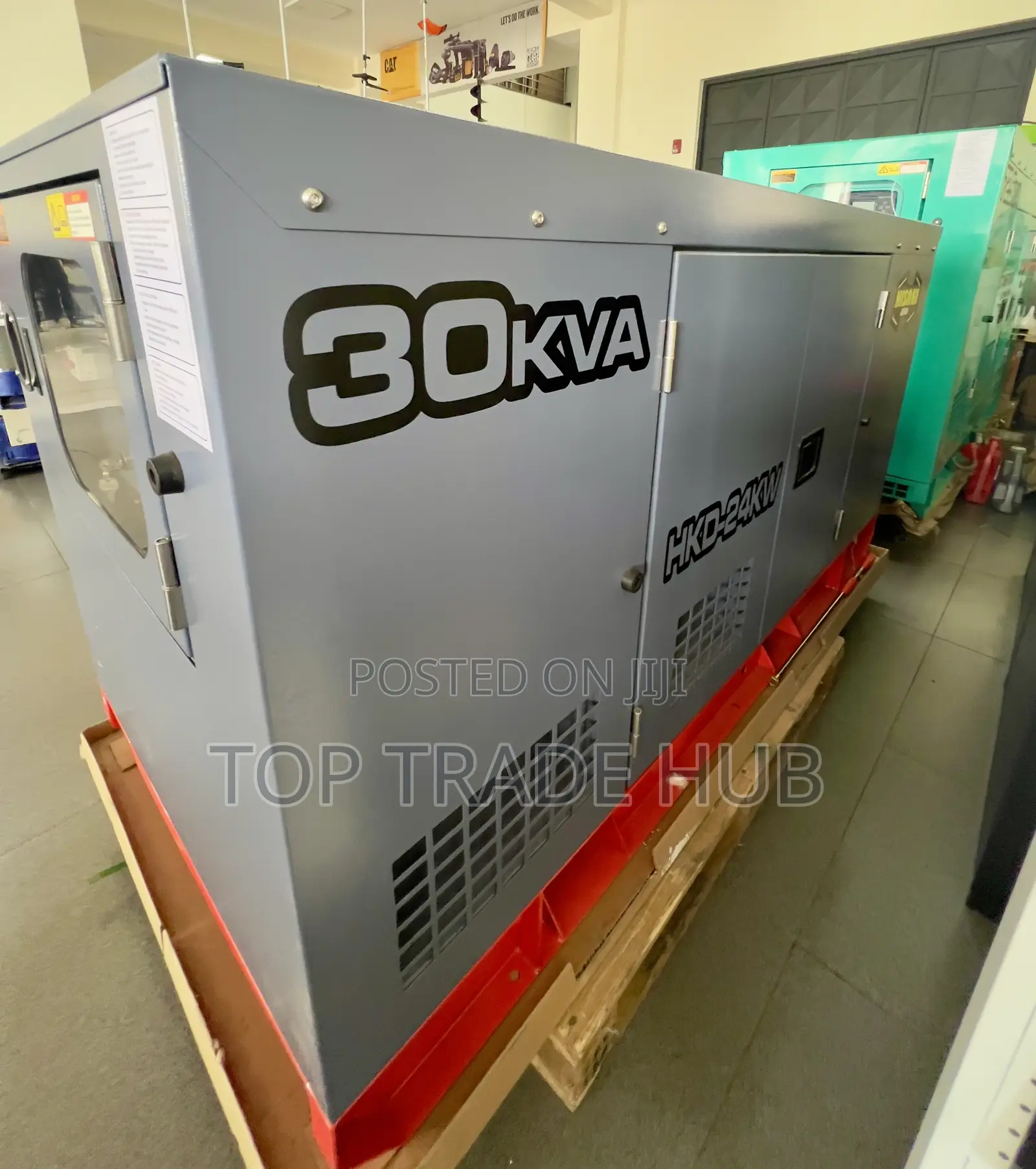 Hisaki Japan Watercooled Silent Diesel Generator 24kw/30kva Dual Phase
