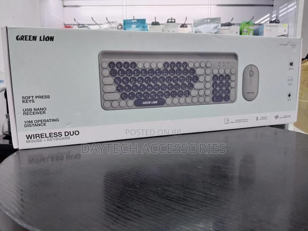 Green Lion Wireless Duo Mouse + Keyboard