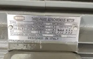 Stcl Italy 100% Copper Three Phase Electric Motor 3hp High Speed