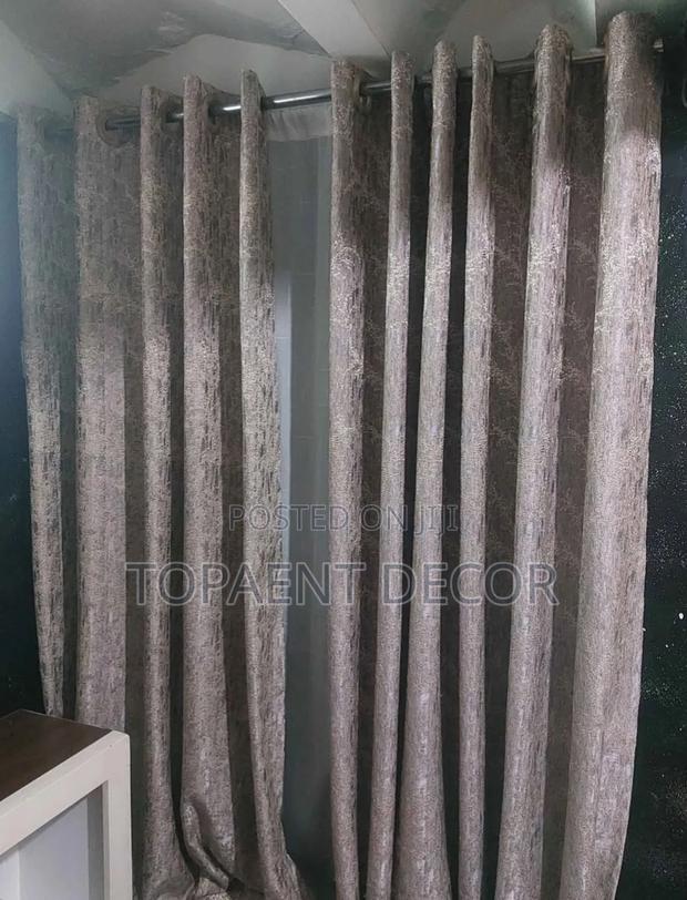 Durable Design, Elegant Finishing Folded Window Curtains - main view