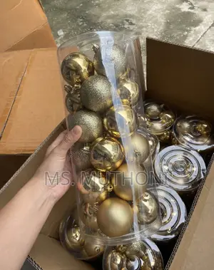 Decorative 6cm, 24 Pieces Christmas Balls