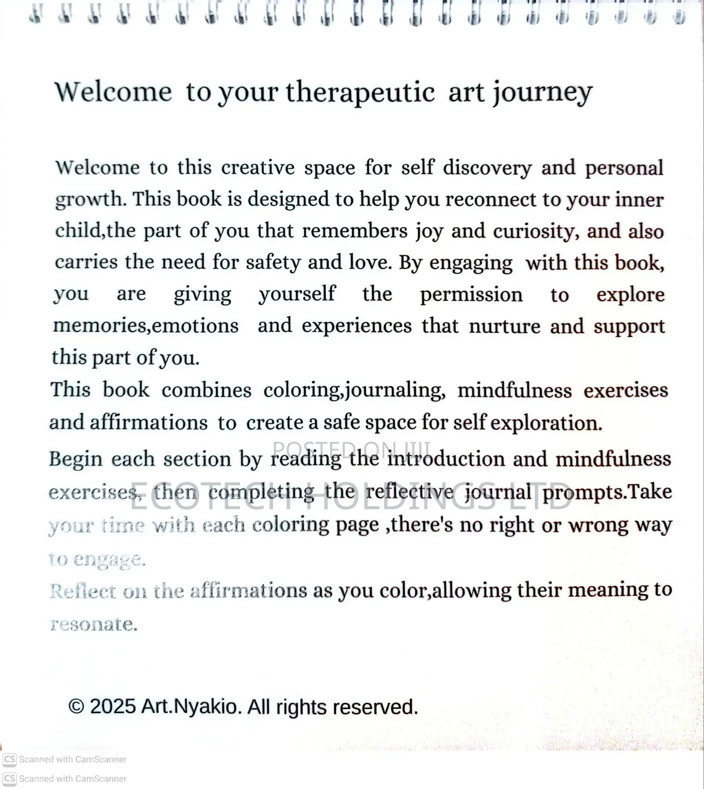 A Therapeutic Art Workbook for Children.