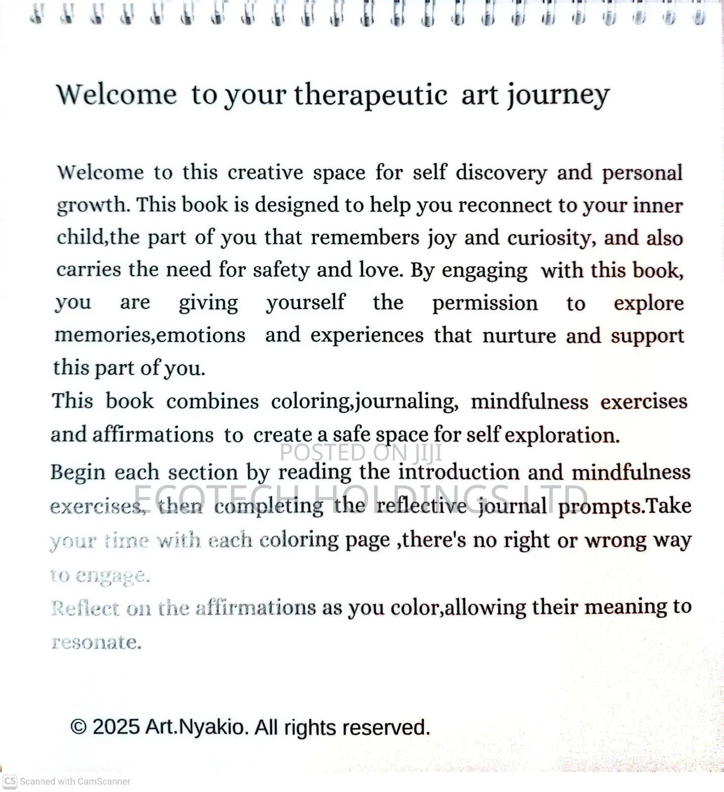 A Therapeutic Art Workbook for Children.