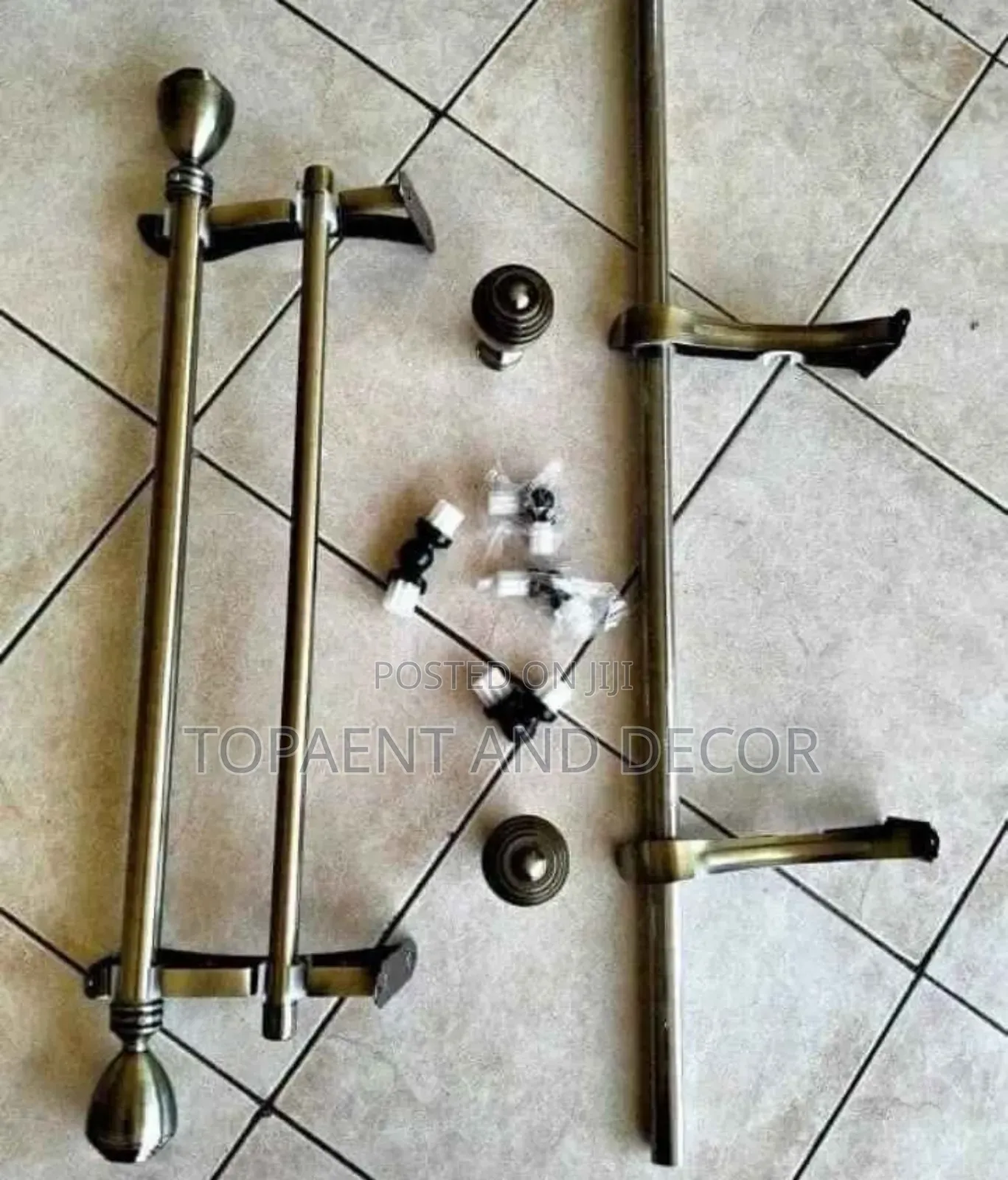 Juakali Rust Resistant Strong Curtain Rods