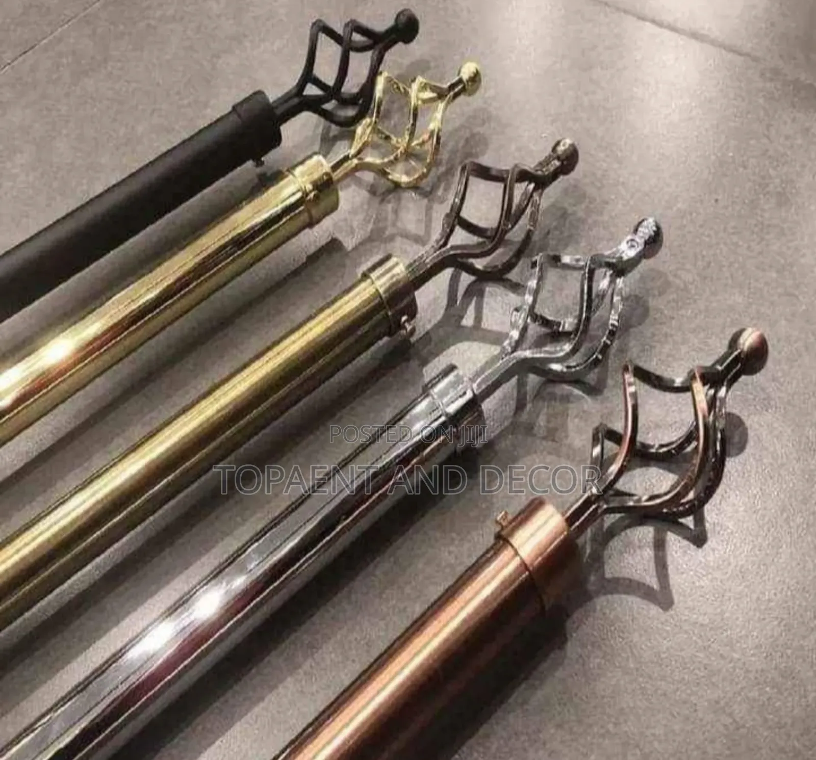 Wall Mount Curtain Rods