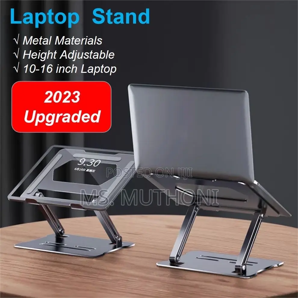 Foldable Aluminum Alloy Laptop Bracket ,360 Degree Rotating