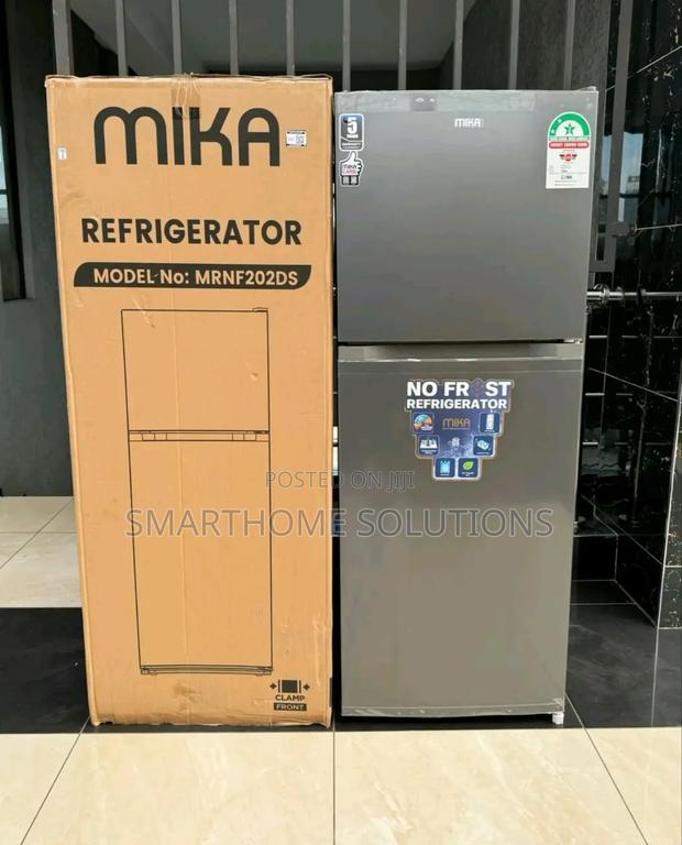 Mika 202litres No Frost Double Door Refrigerator