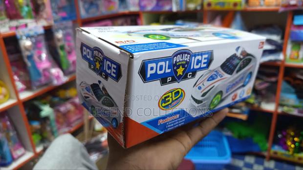 Police Car 3d Toy - main view