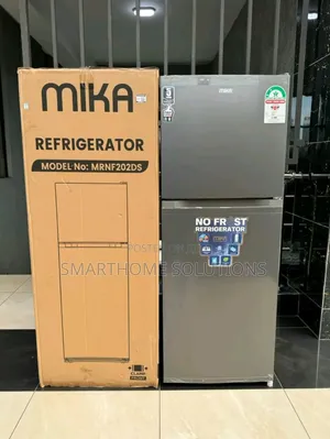 Mika 202l No Frost Double Door Refrigerator