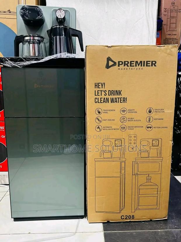 Premier (Greenish) Hot Cold Bottom Water Dispenser/ Coffee Maker - main view