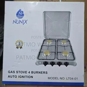 Cooker, Nunix 4gas Burner Cooker Table Top