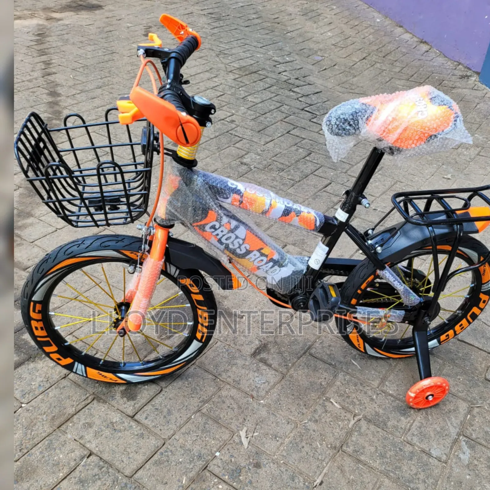 Cross Road Bicycle Colour Orange