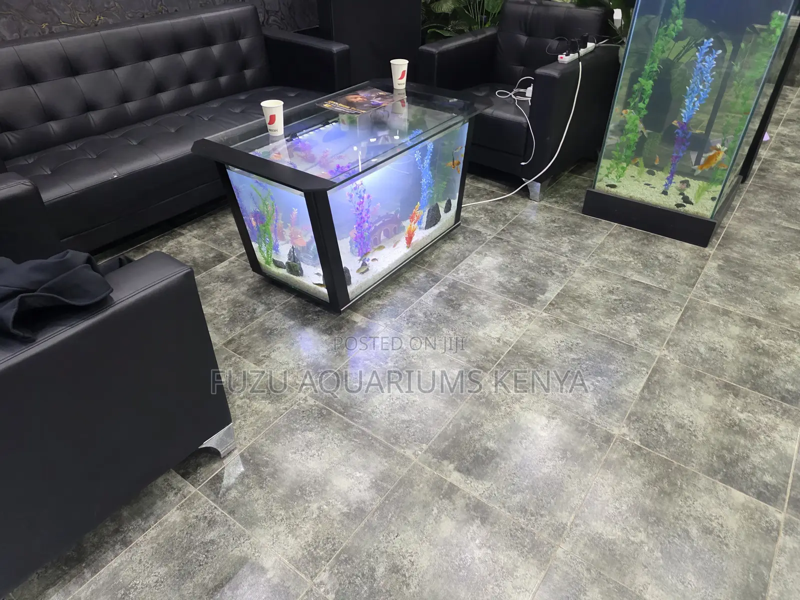 Corporate Lounge Fish Aquarium- Unique Design