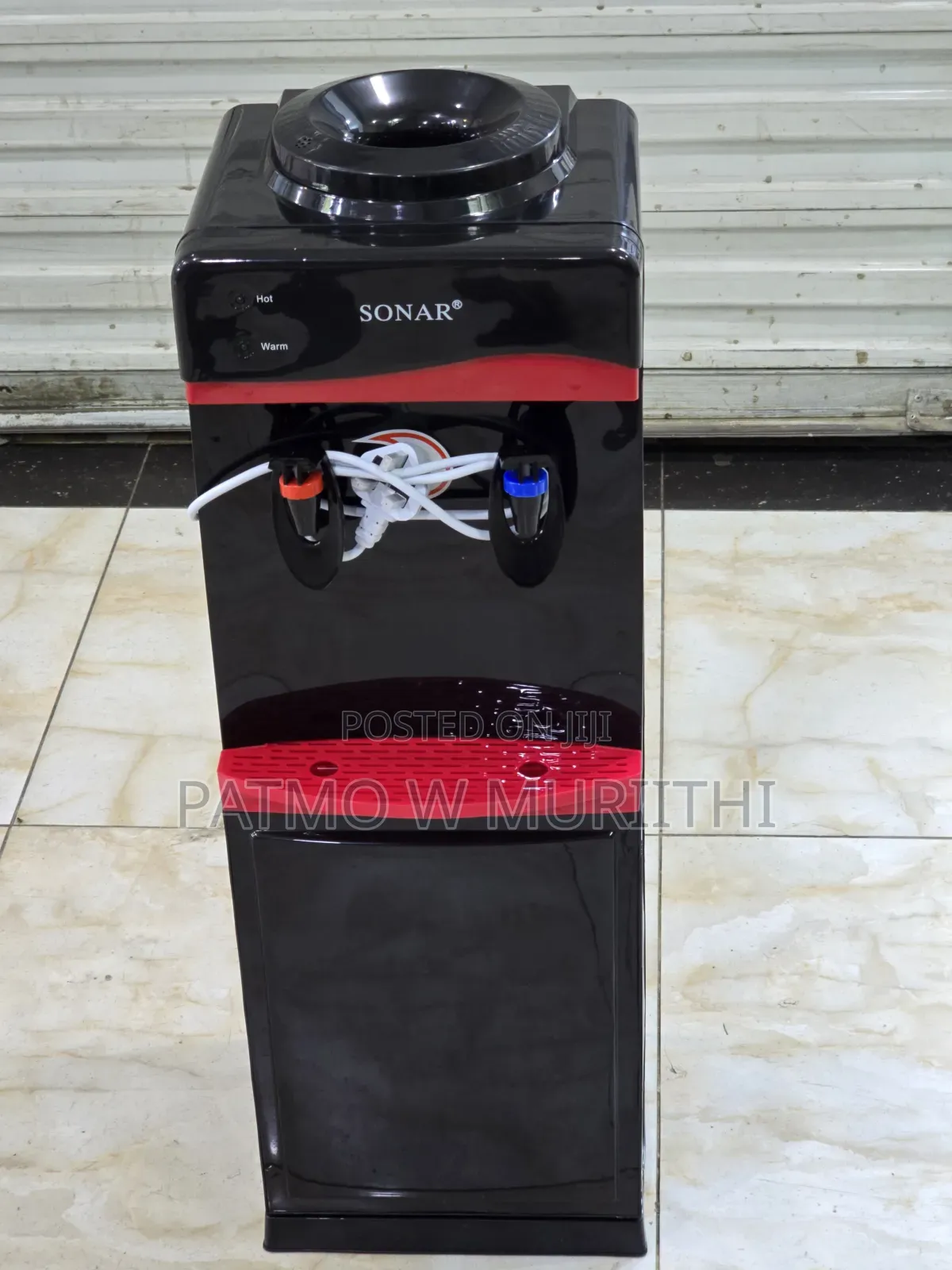 Sonar Water Dispenser Hot Normal Black/Red