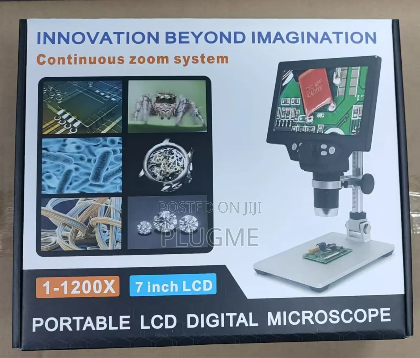 Portable 5.5 Inch LCD Digital Microscope Electronic and Jewelry Repair
