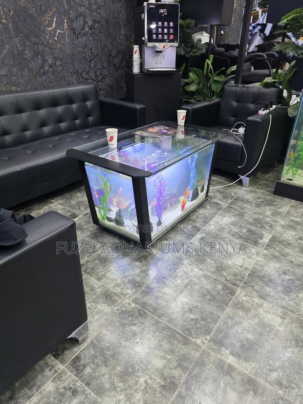 All-Inclusive Aquarium Coffee Table - Unique Deal - main view