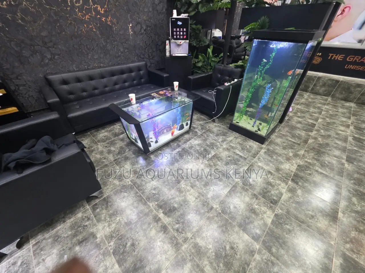 Space-Saving Unique Aquarium Table - 25,000