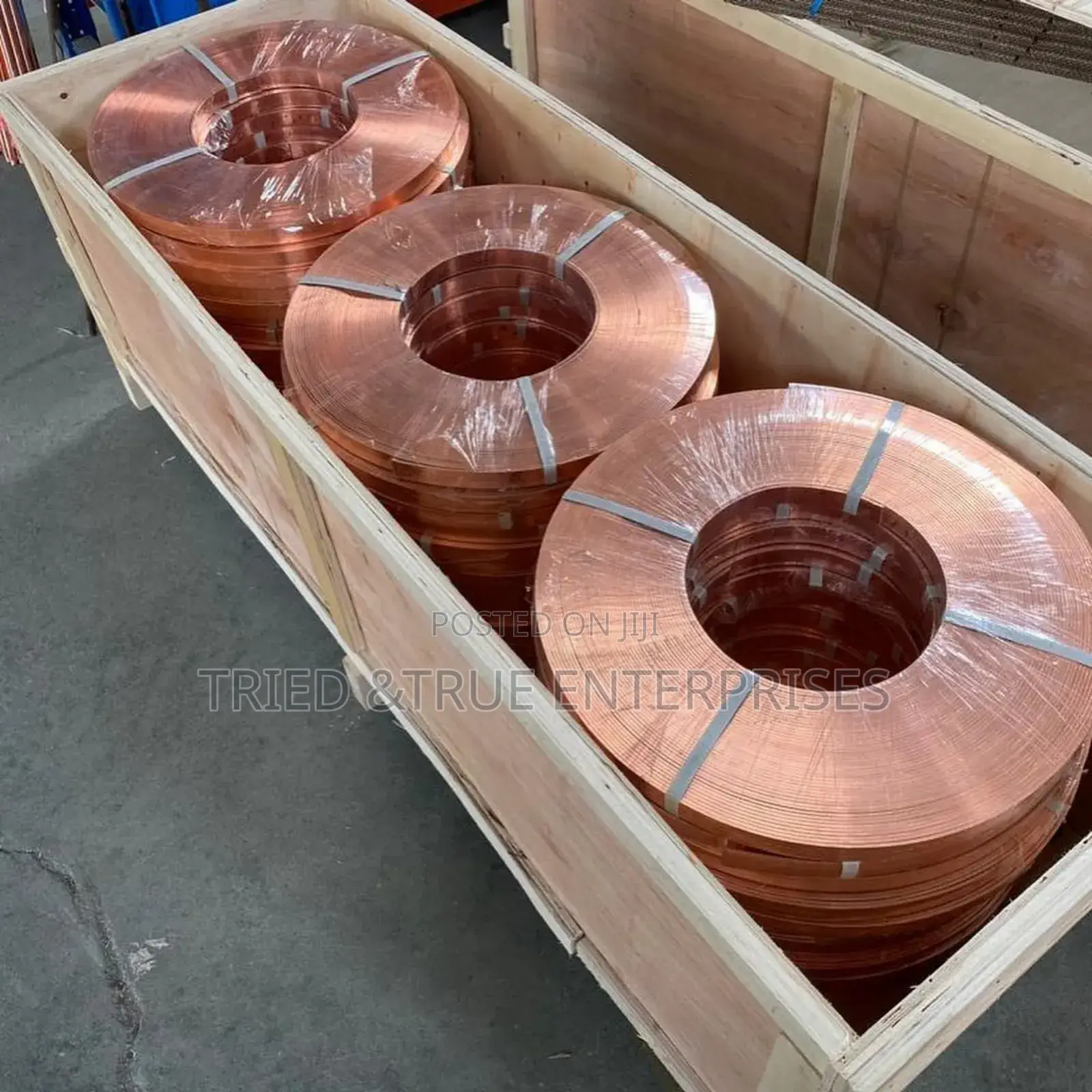 Quality 50mtrs Copper Tape Per Metre Vfd3