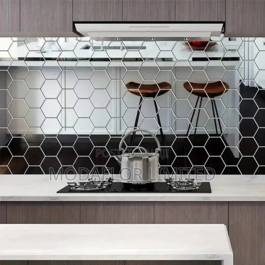 Hexagon Acrylic Mirrors for Modern Home Decor