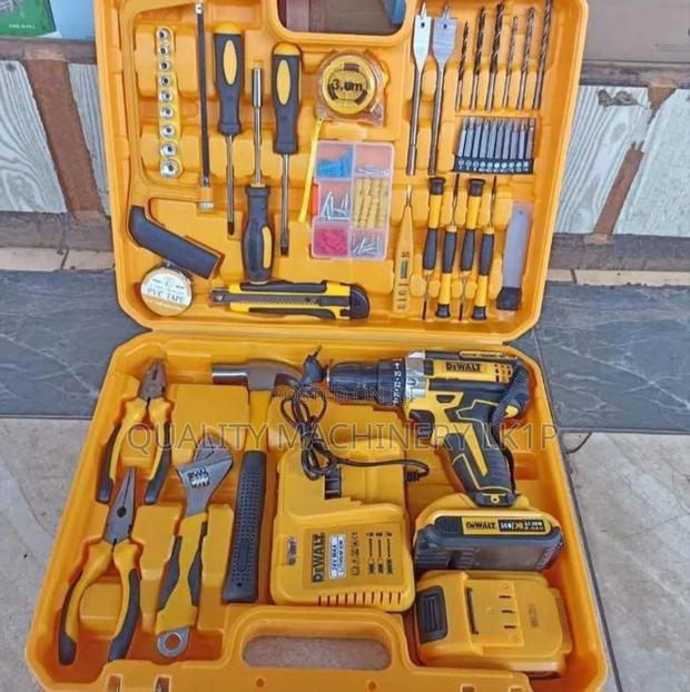 Complete Dewalt Cordless Drill Set